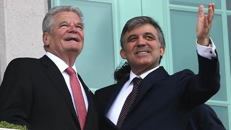 Cumhurbaşkanı Gül ile Gauck ortak basın toplantısı düzenledi