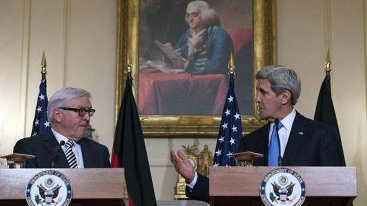 Kerry, Almanya Dışişleri Bakanı Steinmeier ile görüştü
