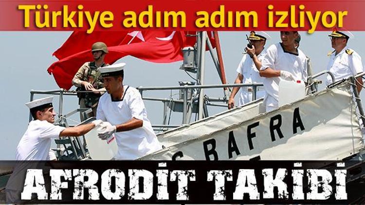 Türk korveti TCG Bafra ENInin peşinden ayrılmıyor
