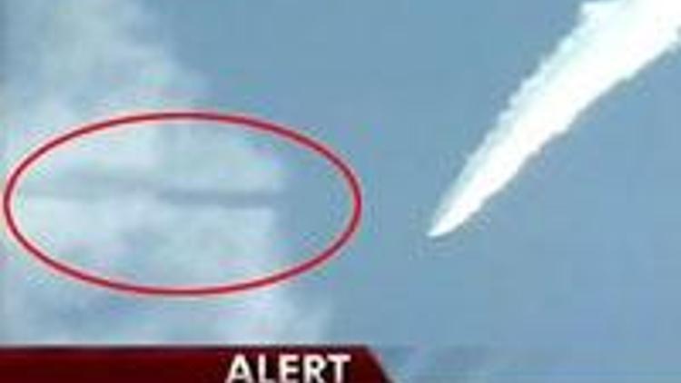 İran füzesine UFO çalımı