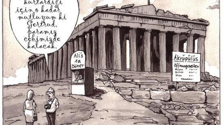 Yunanlılar bu karikatüre çok kızacak