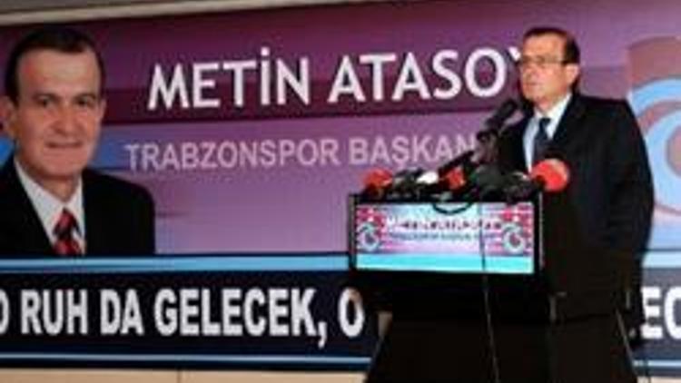 Trabzonsporda Metin Atasoy adaylığını açıkladı