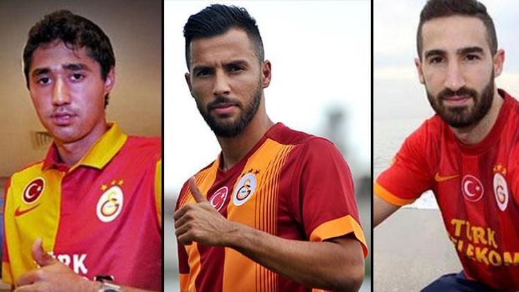 Galatasarayda 3 futbolcuya forma yasağı