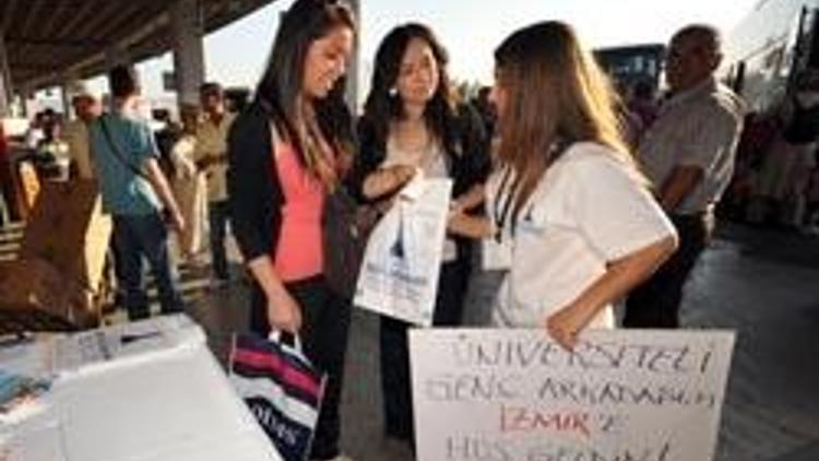 Üniversitelilere “İzmir karşılaması”
