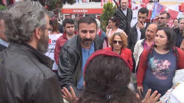 AK Parti standında gerginlik: 4 yaralı