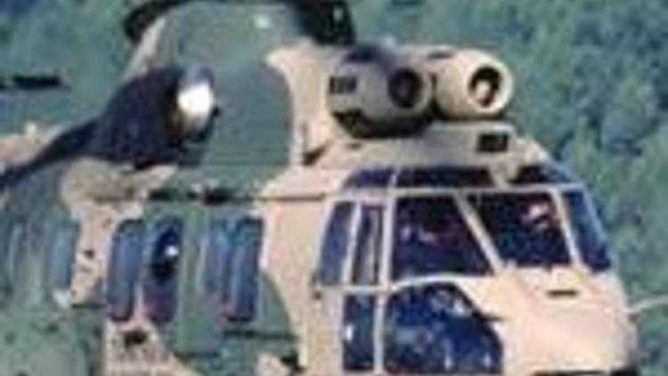Erzincanda askeri helikopter düştü, 5 şehit
