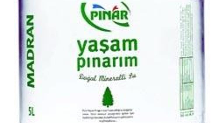 Pınar’dan cam damacana