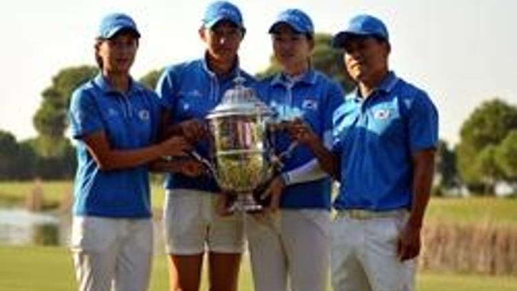 Golfte kupa Güney Korenin oldu