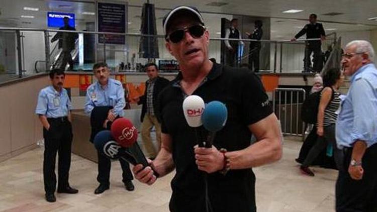 Jean Claude Van Damme, İstanbula geldi