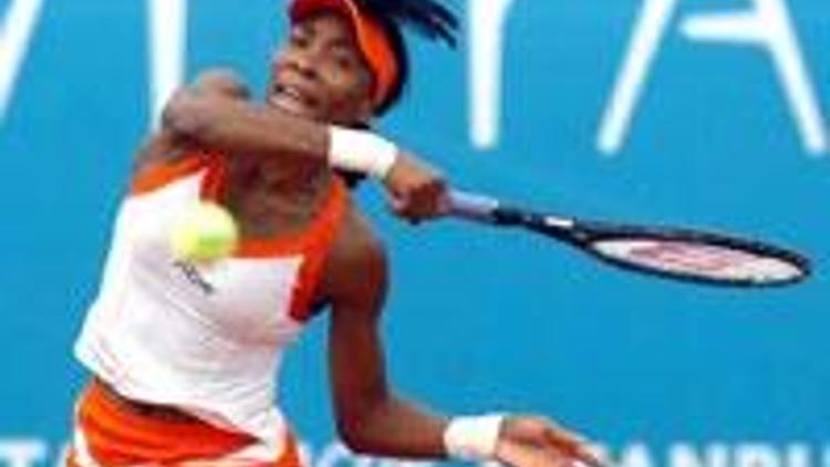 Venus Williams zorlanmadı