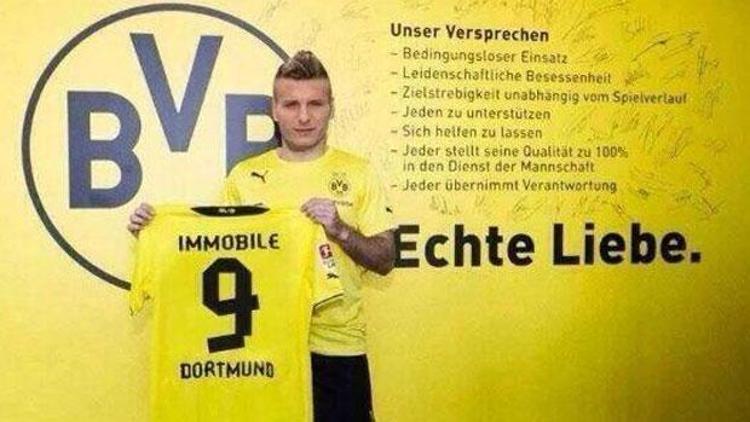 Borussia Dortmund Ciro Immobileyi transfer etti