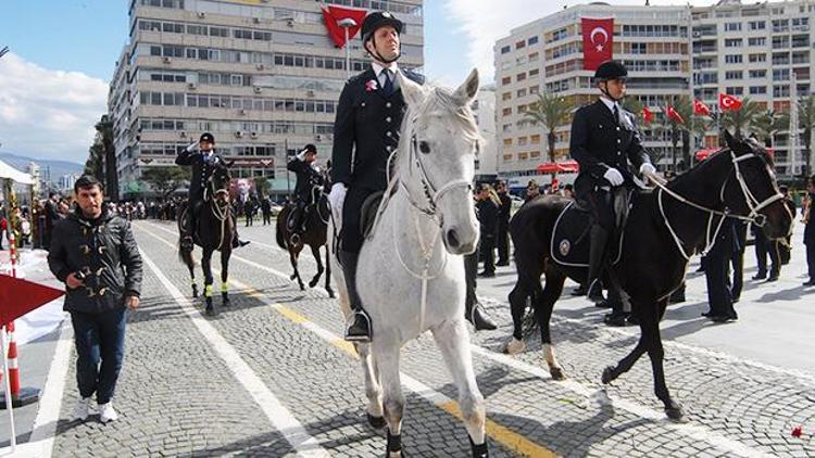 İzmir’de, Polis Teşkilatı’nın 170’inci kuruluş yılı kutlandı