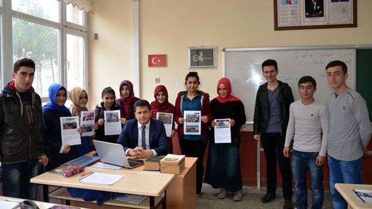 Liselilerden Osmanlıca “okul gazetesi”