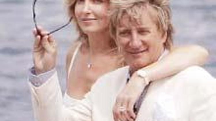 Rod Stewart 3. kez evlendi