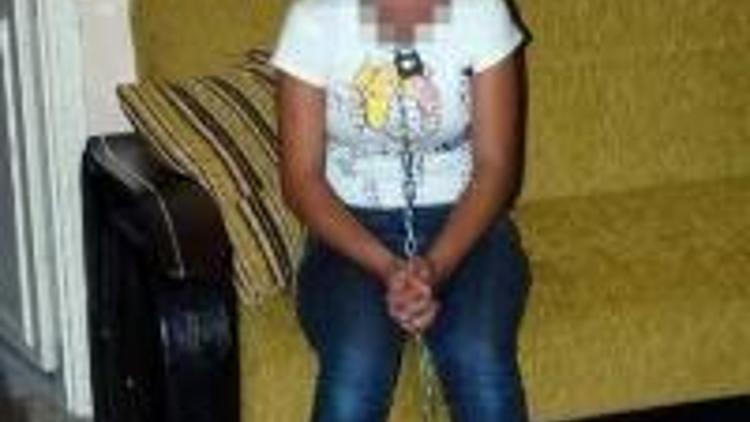 Kızını zincirleyen babaya 5 yıl denetim cezası