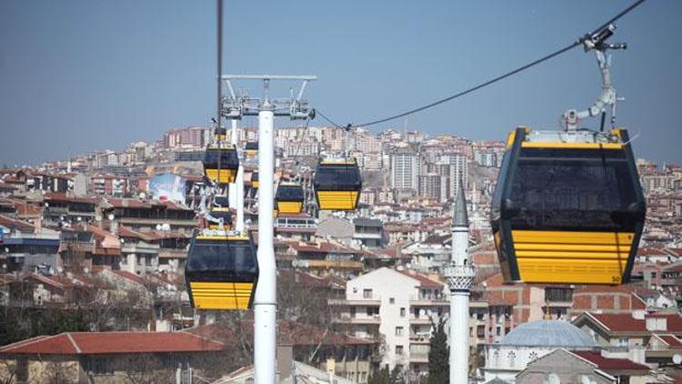 Başkent ulaşımında teleferik dönemi salı günü başlıyor