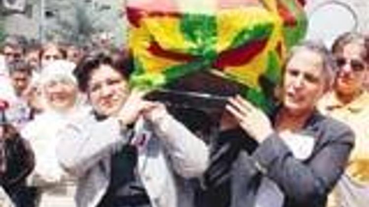 PKK mitingi gibi cenaze