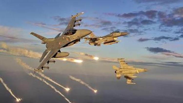 Suriye füzeleri 4.5 dakika Türk F-16larına kilitlendi