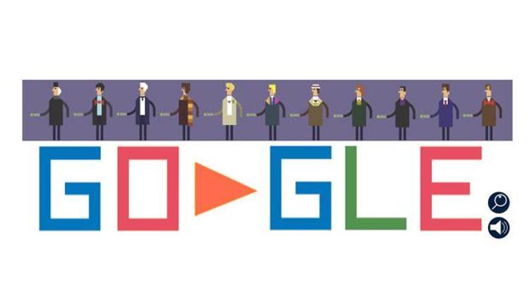 Doctor Who Googleda doodle oldu