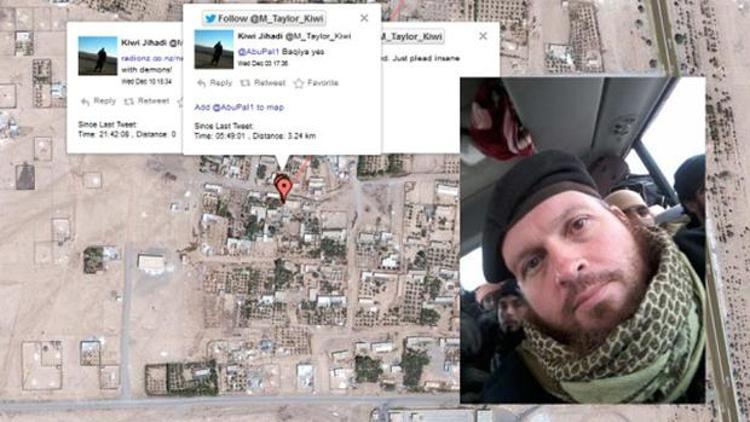IŞİD militanının Twitterdan yer beyanı
