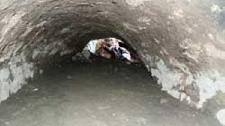 Bin yıllık tünel kanalizasyon çalışmasında bulundu