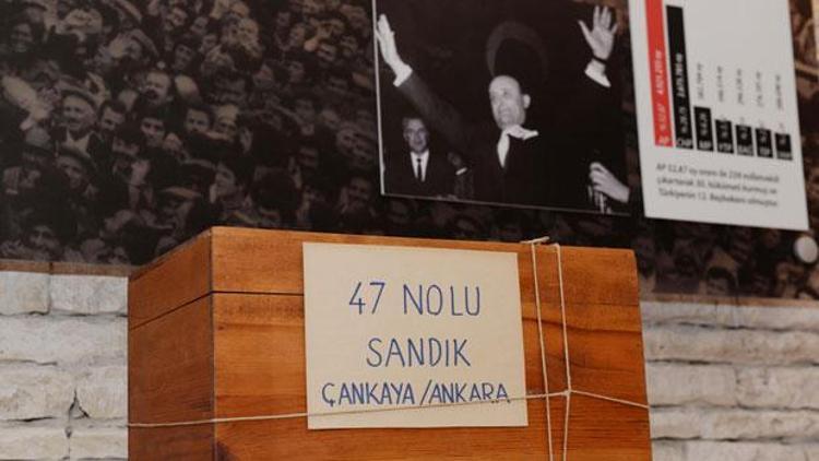 Süleyman Demirel müze girişindeki sandığın anlamını açıklamıştı