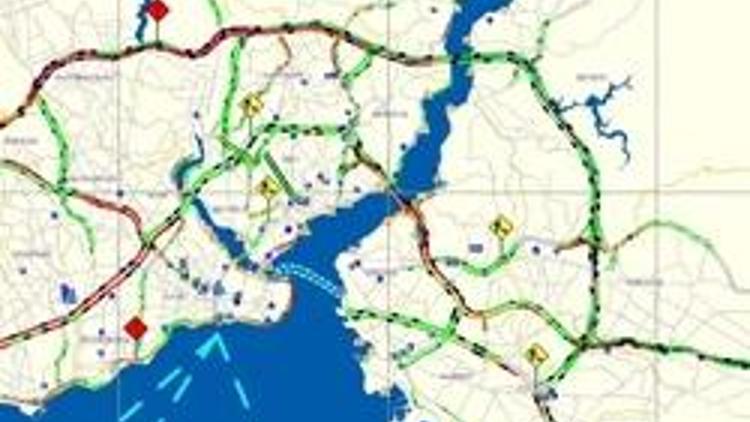 İstanbul trafiği felç durumda