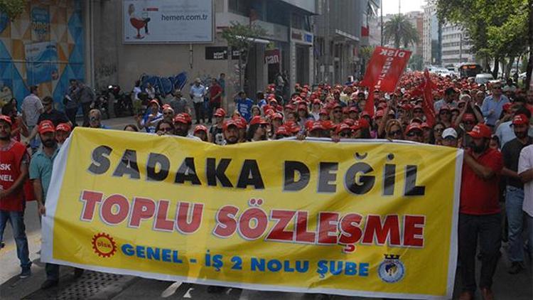 Büyükşehir’de bayram öncesi işçiye sözleşme morali