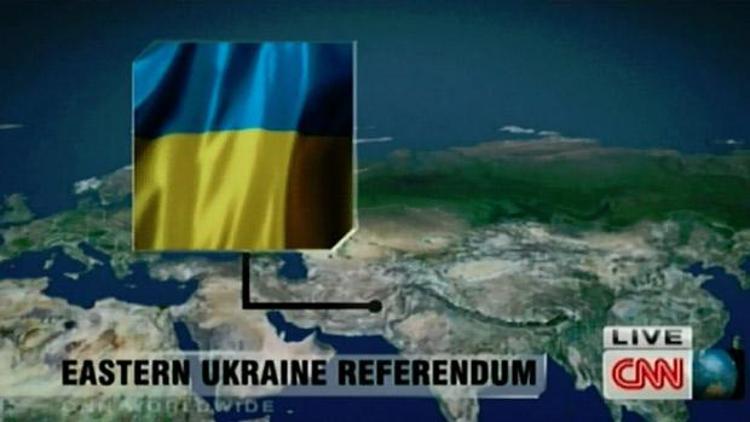 CNN Ukraynayı Pakistanda gösterdi