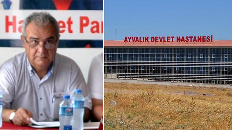 MHP’li vekillerden Ayvalık’ta hastane tepkisi