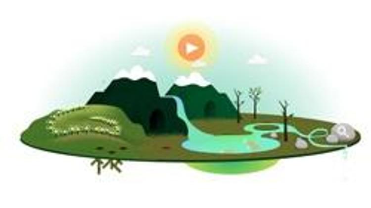 Googledan Dünya Günü için özel doodle