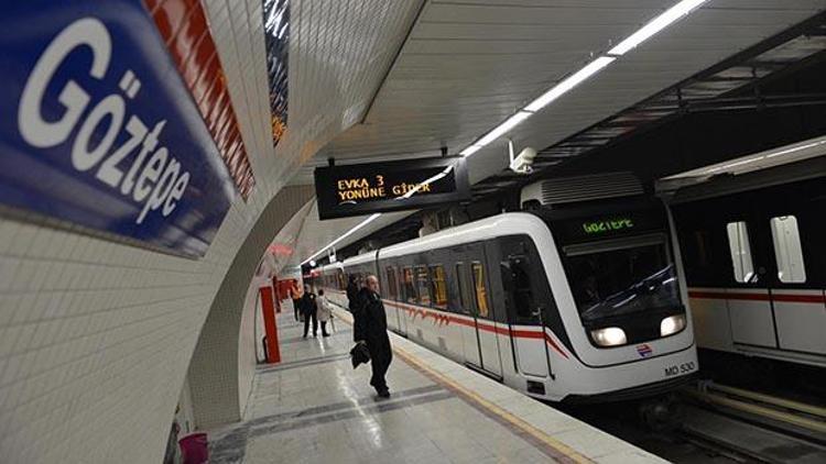 İzmir Metrosu Göztepeye kadar ulaştı