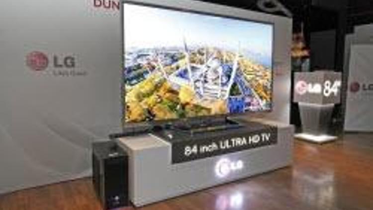 84 inçlik Ultra HDTV Türkiyede