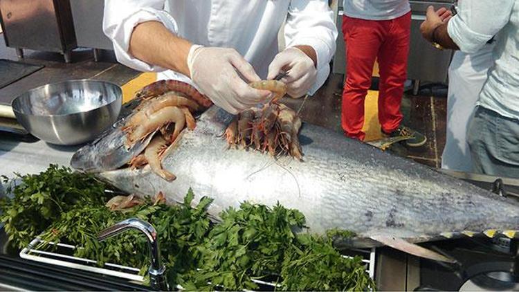 Mutfak Günleri 20 kiloluk tuna balığı ile başladı