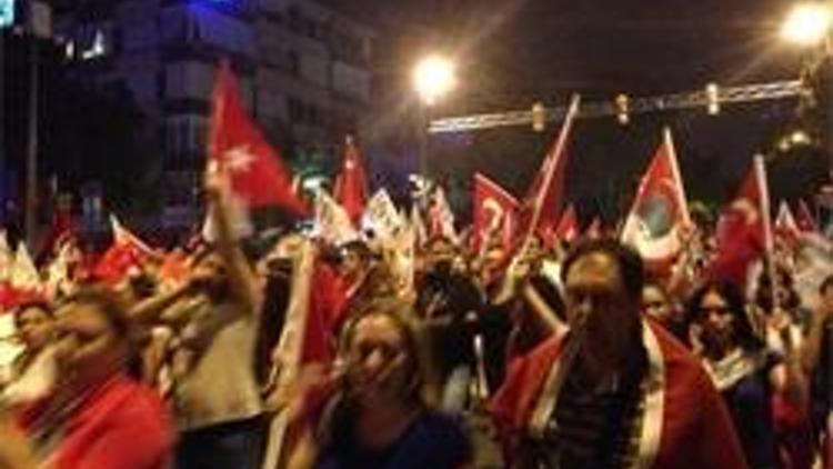 Bağdat Caddesinde Gezi Parkı Protestosu