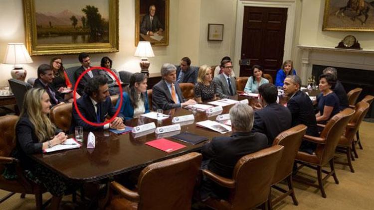 Obama ile aynı masada