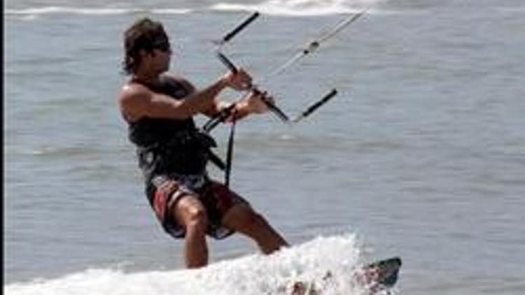 Ummanlı kiteboardcılar Muğlada