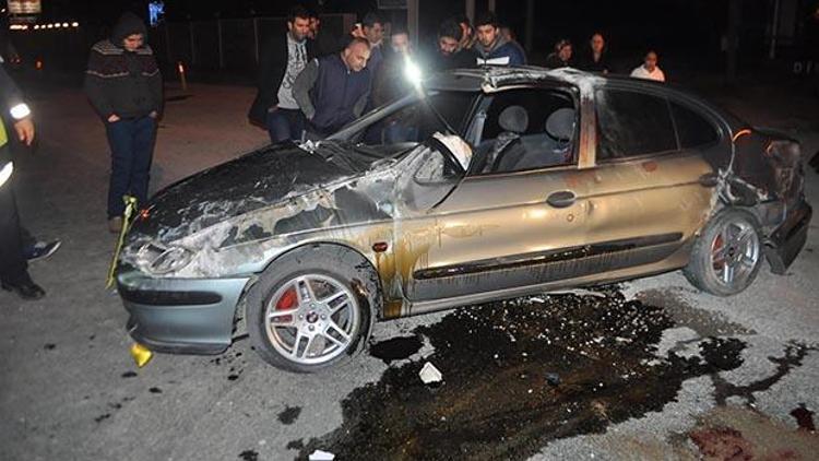 İzmirde akıl almaz kaza