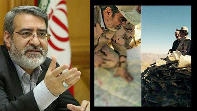 İran İçişleri Bakanı, asker elbisesi giyip Kandile çıktı