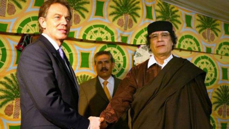 Blair, Kaddafiyi kurtarmaya mı çalıştı