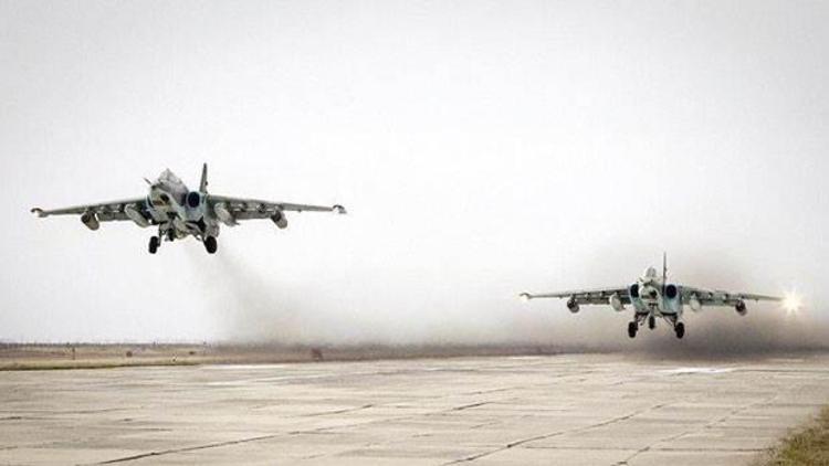 Suriye’de 28 Rus savaş uçağı