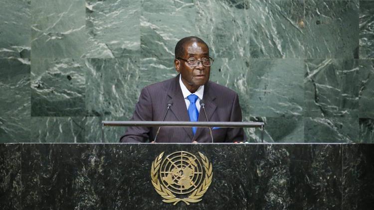 Mugabe BMde haykırdı: Biz eşcinsel değiliz