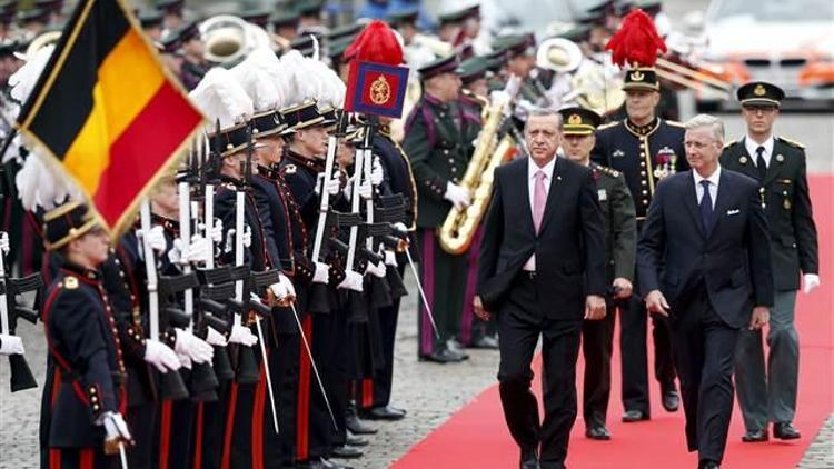 Erdoğan, Belçika Kralı ile görüştü
