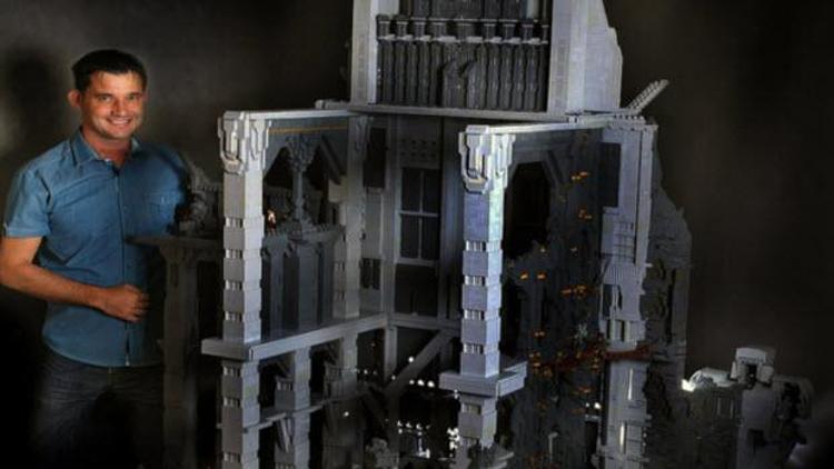 120 bin parça LEGO’dan Erebor inşa edildi