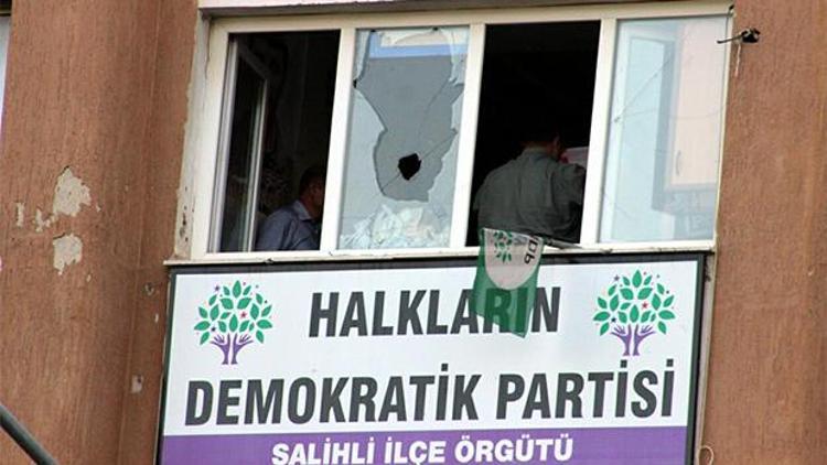 HDP Salihli İlçe Başkanlığı’nda arama