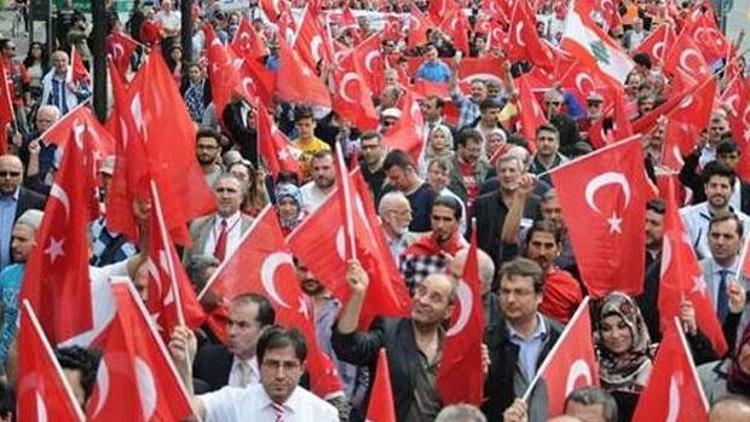 Almanyadaki Türkler teröre karşı yürüyecek