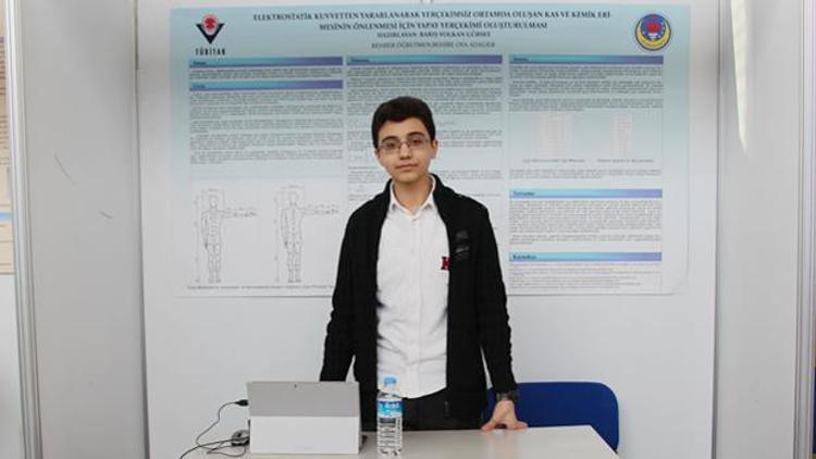 Uzay yolculukları için Türk öğrenciden proje