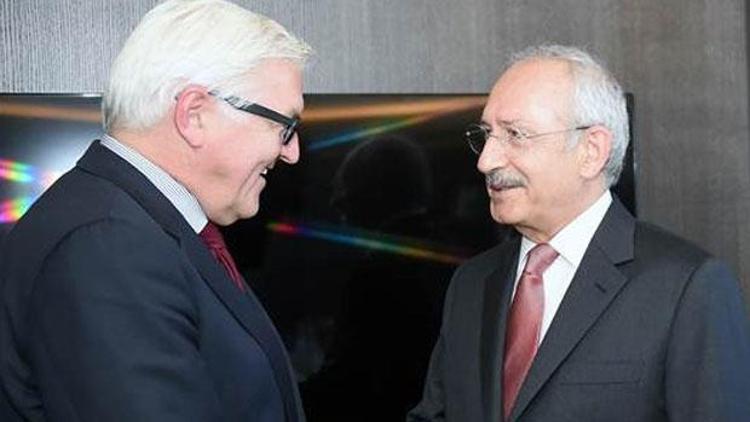 Kılıçdaroğlu Almanya Dışişleri Bakanı ile görüştü