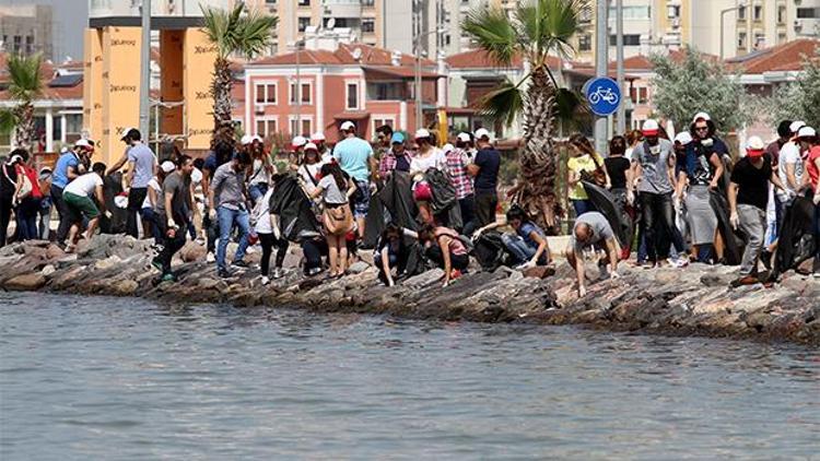 Karşıyakada temizlik zamanı