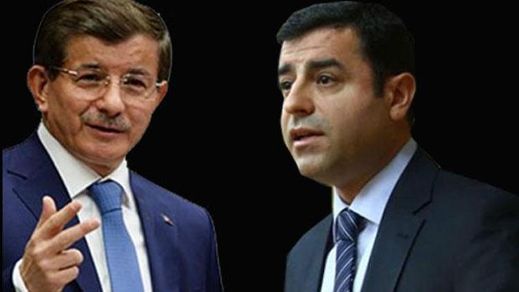 Davutoğlu ile Demirtaş Almanyaya geliyor